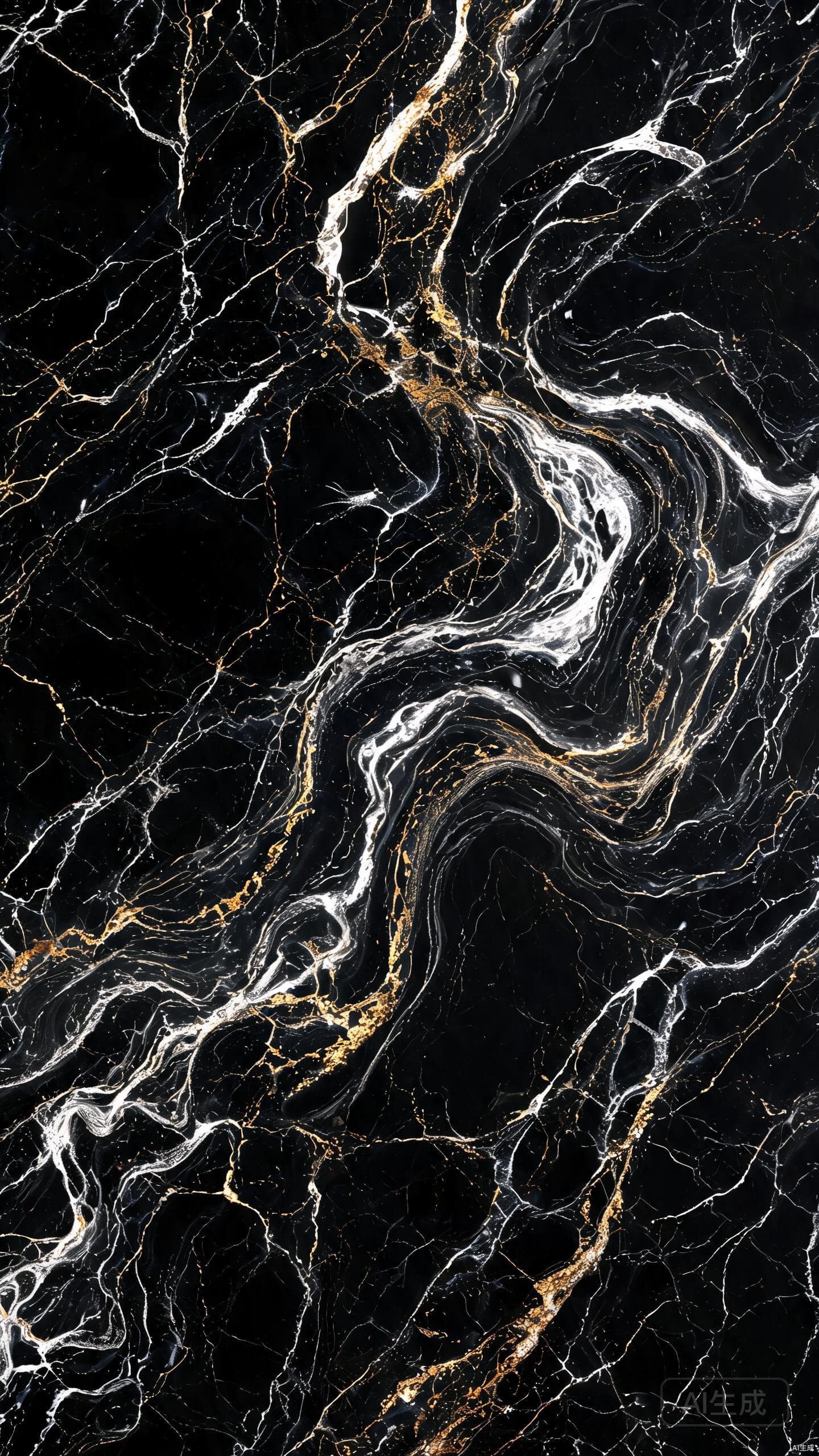 Black Marble Gold